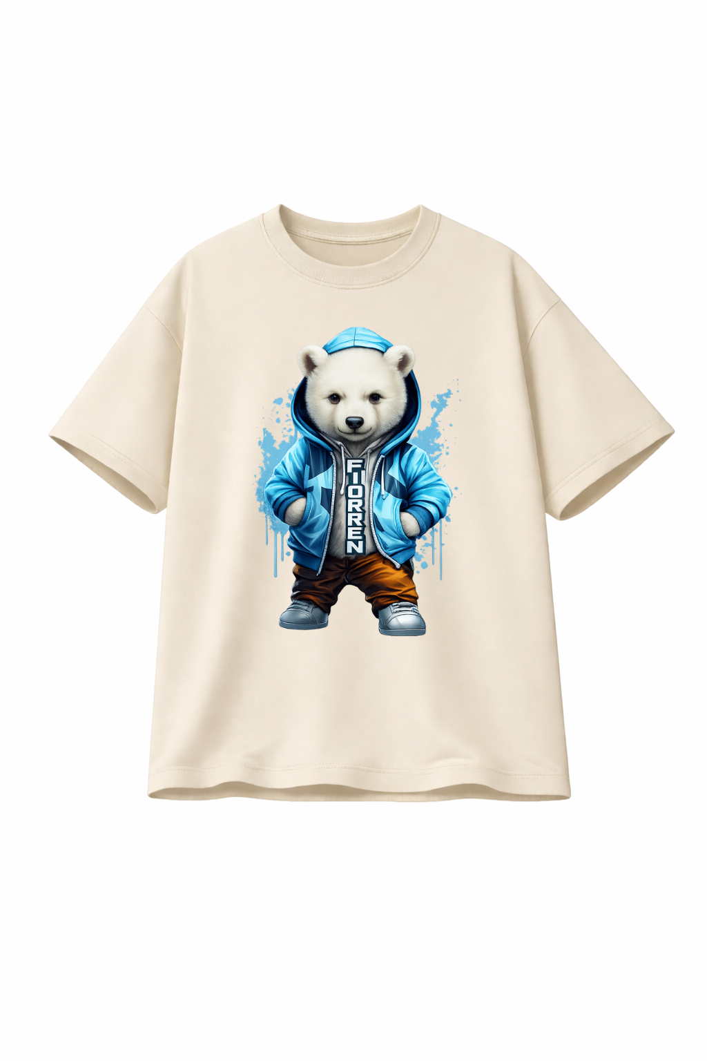 Streat Wear Polar Bear T-Shirt