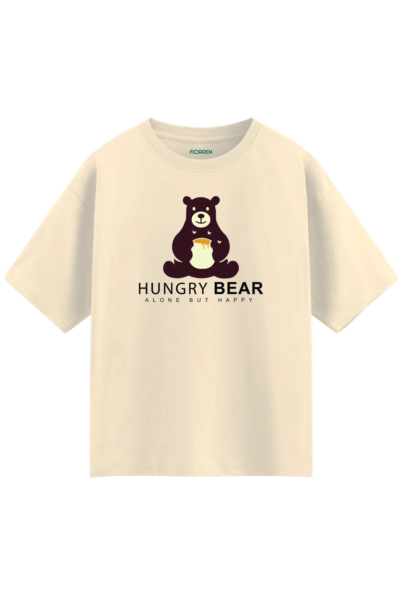 Hungry Bear Tee Cannoli Cream | Fiorren