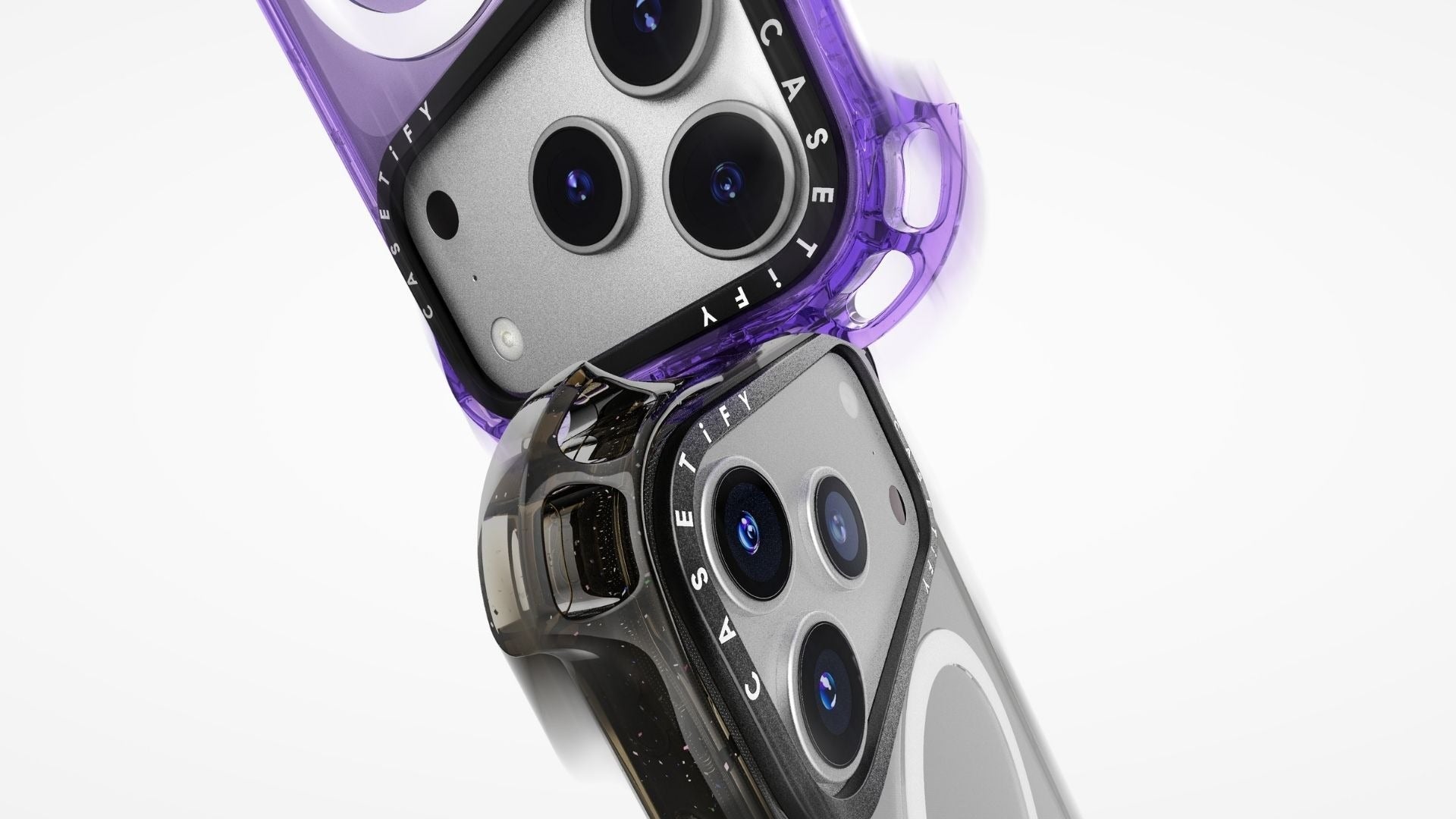 💜 Purple Gradient Shockproof Case for iPhone 17 Pro Max