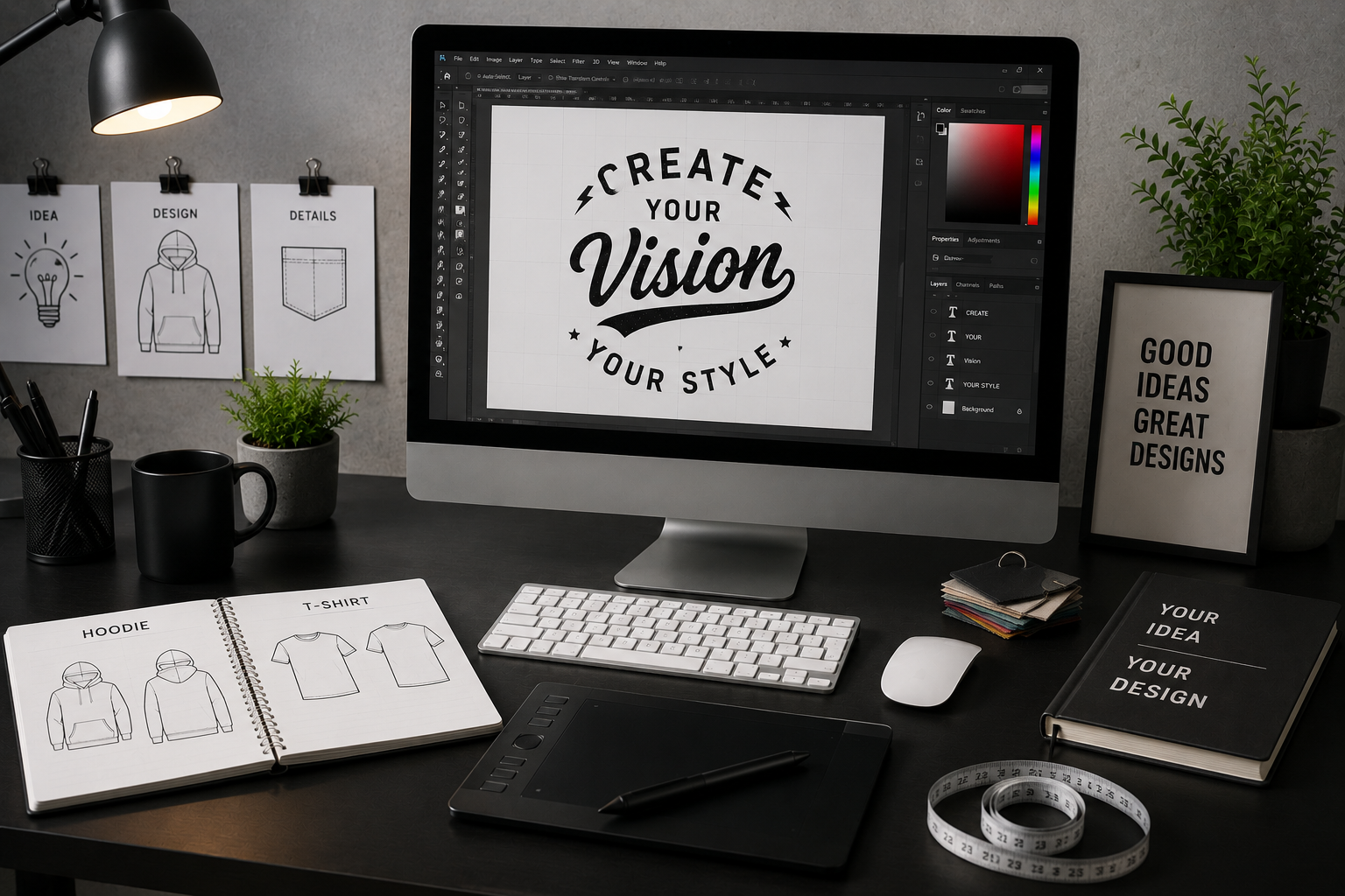 How to design your own custom hoodie or t-shirt with Fiorren Custom Studio