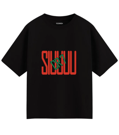 CR7 Sports Tee Black