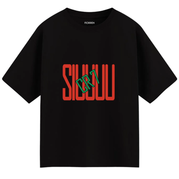 CR7 Sports Tee Black
