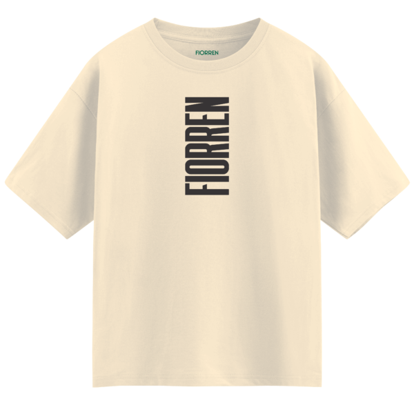 Cream oversized t-shirt
