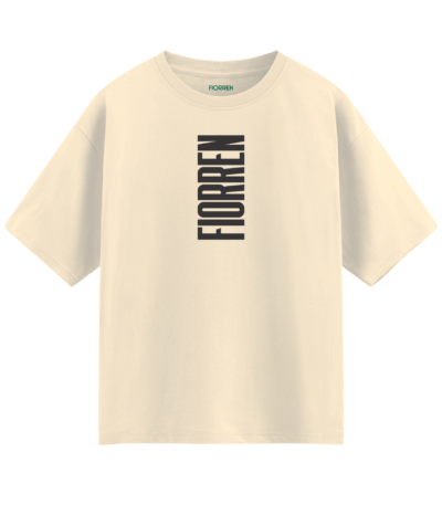 Cream oversized t-shirt