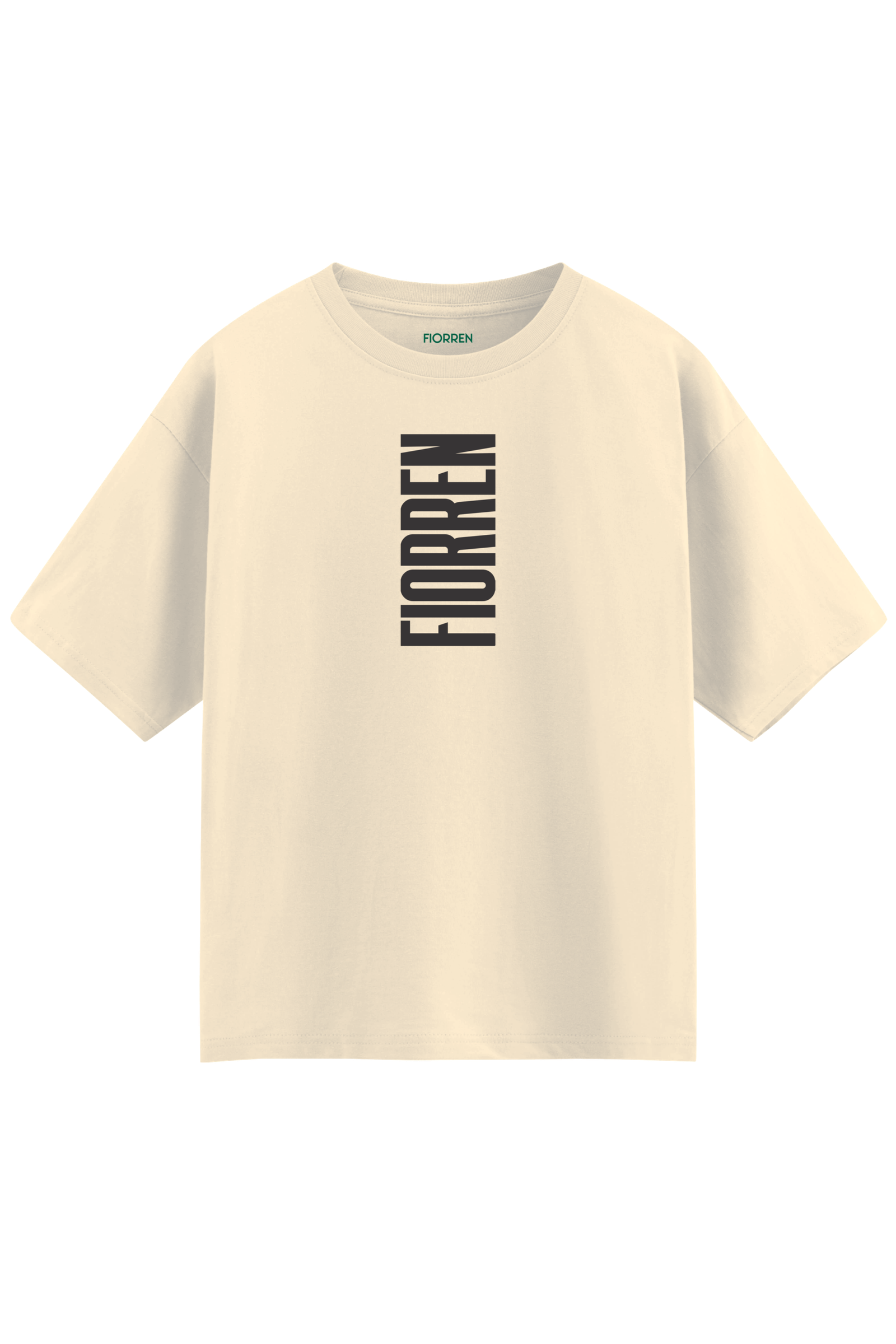 Heavyweight Jersey Oversized T-Shirt - Cannoli Cream Cream oversized t-shirt