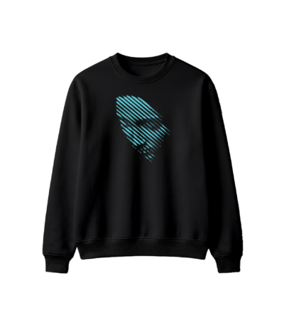 Anime Sweatshirt Black