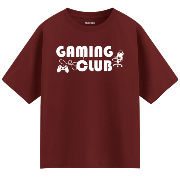Gaming Club Tee Maroon Fiorren
