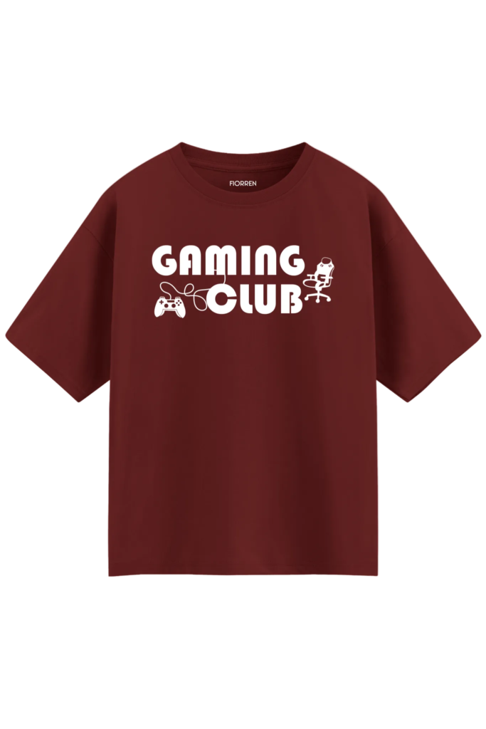 Gaming Club Tee Maroon Fiorren
