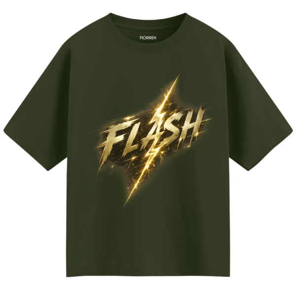 Flash Tee Olive Branch