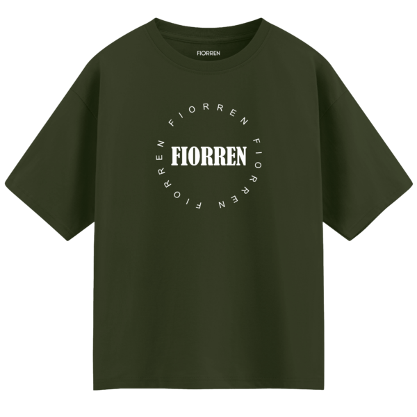Circle Logo Oversized Tee | Fiorren