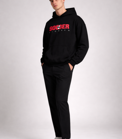 Football Graphic Oversized Hoodie