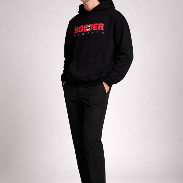 Football Graphic Oversized Hoodie