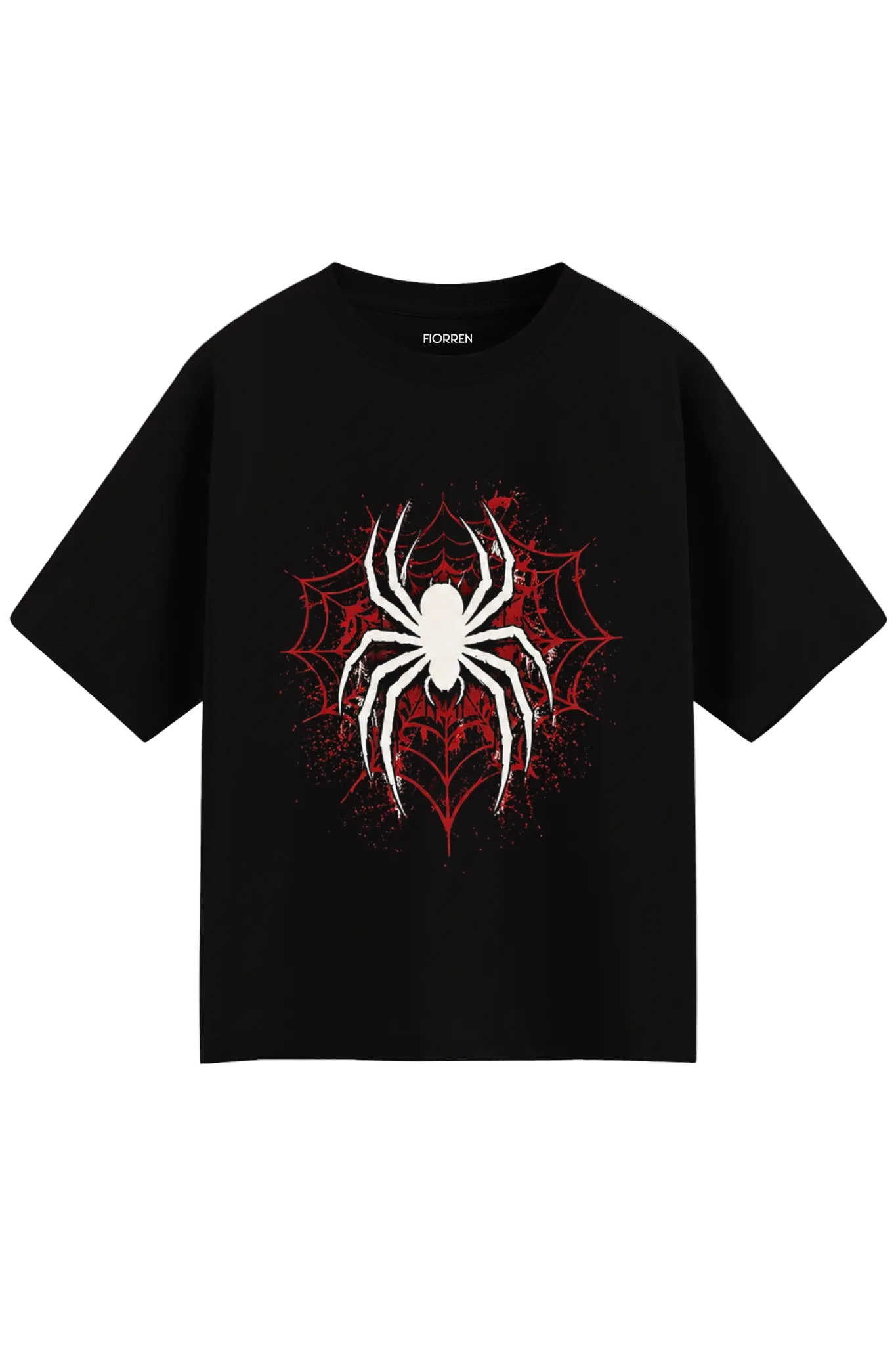Spider Wear Oversized Tee - Black Spider Wear Oversized Tee